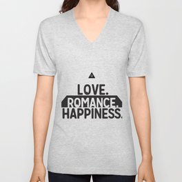 Sacred Symbols - Pyramid - All Seeing Eye - Love,Romance, Happiness - Secret V Neck T Shirt
