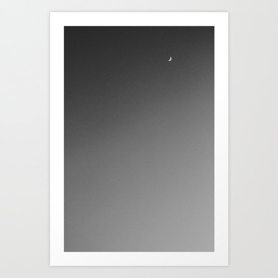 toenail moon Art Print