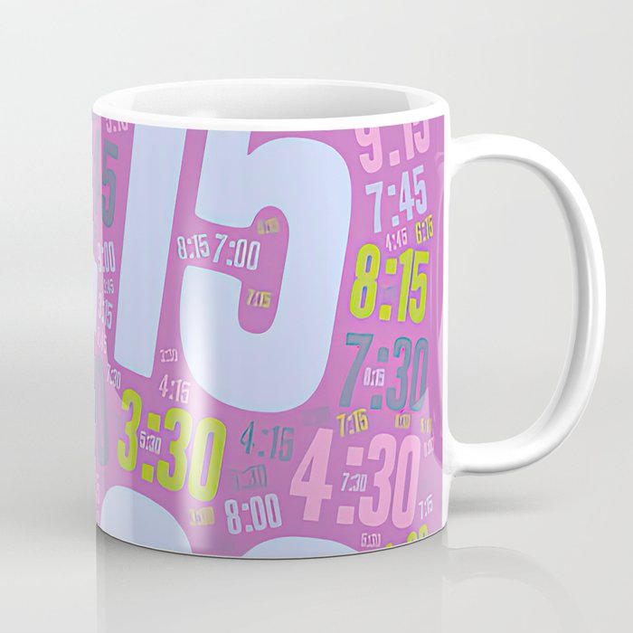 Pace run , number 024 Coffee Mug