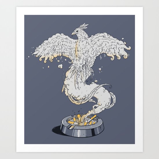 From the ashes Art Print