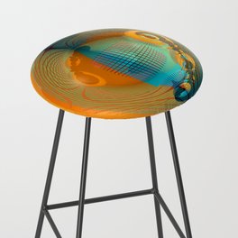 light, glass and colors -1- Bar Stool
