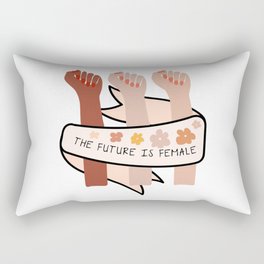 Feminist Future is Female Rectangular Pillow