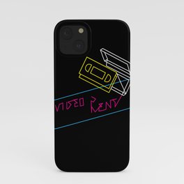 Video Is For Rent iPhone Case