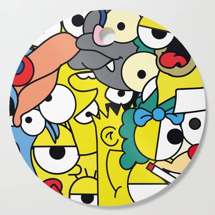 Picasso Simpson Mix Cutting Board