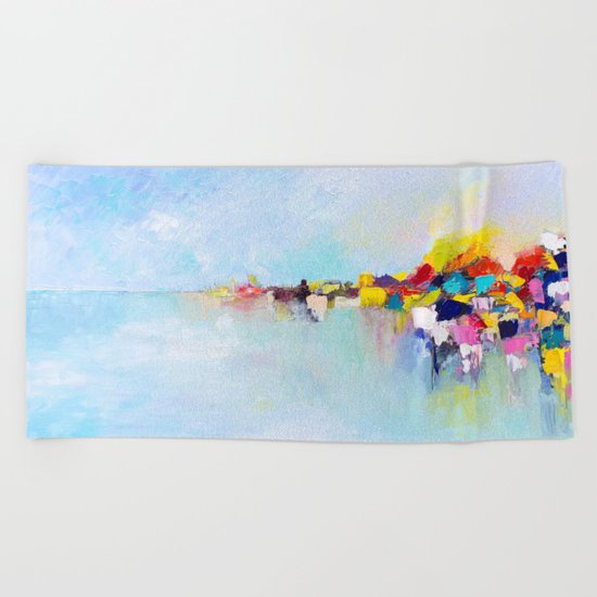 Mirage Beach Towel