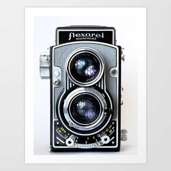 Flexaret Vinatge Camera Art Print