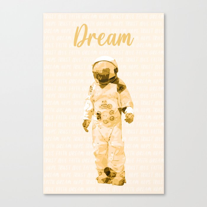 Spaceman AstronOut (Dream) Canvas Print