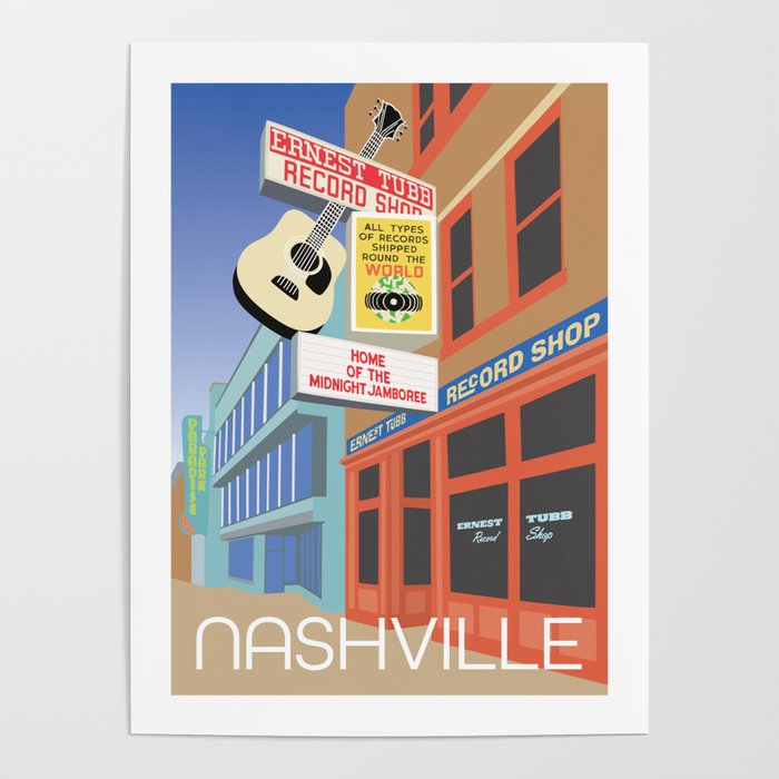 Nashville Tennessee Poster