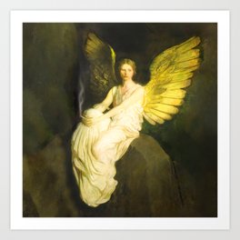 Fallen Angel Art Print