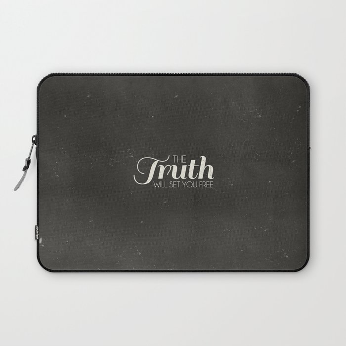 The Truth Will Set You Free - John 8:32 Laptop Sleeve