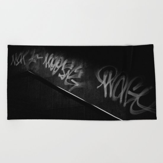 Street Language Beach Towel
