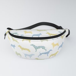 Dog Breed Silhouettes  Fanny Pack