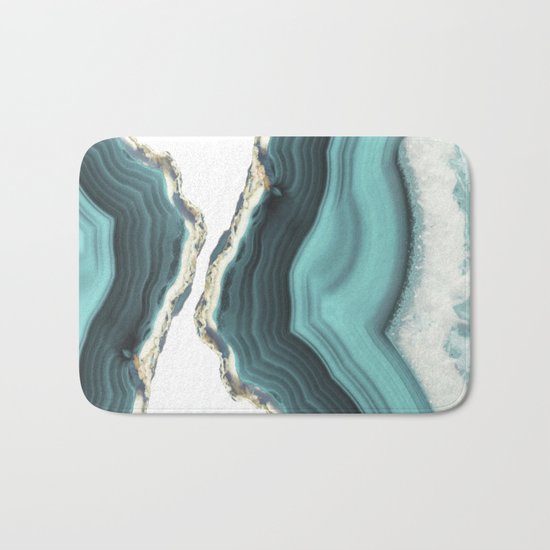 Sea Agate Bath Mat