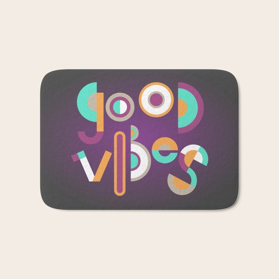 Good Vibes Bath Mat