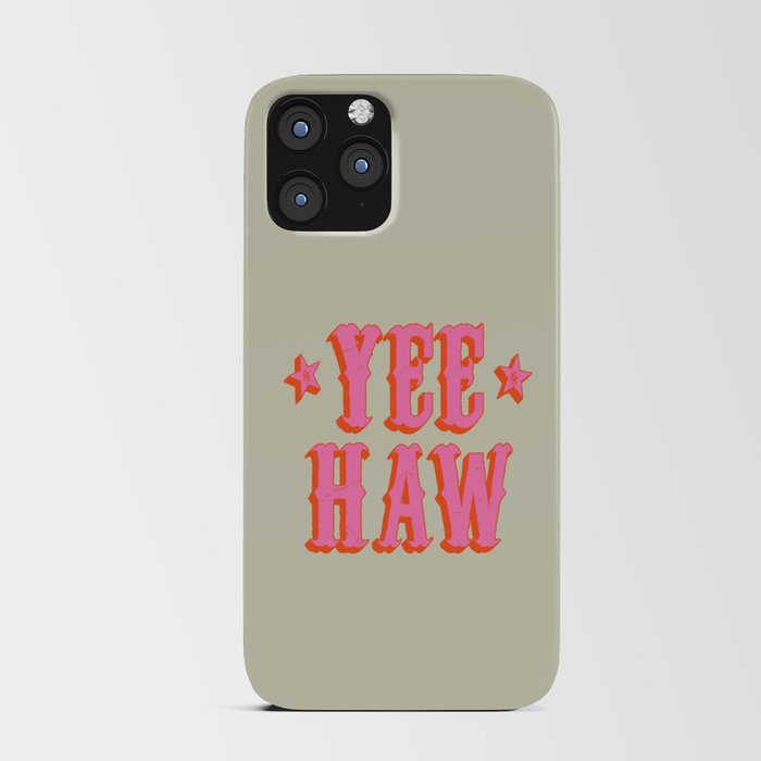 Yee Haw iPhone Card Case