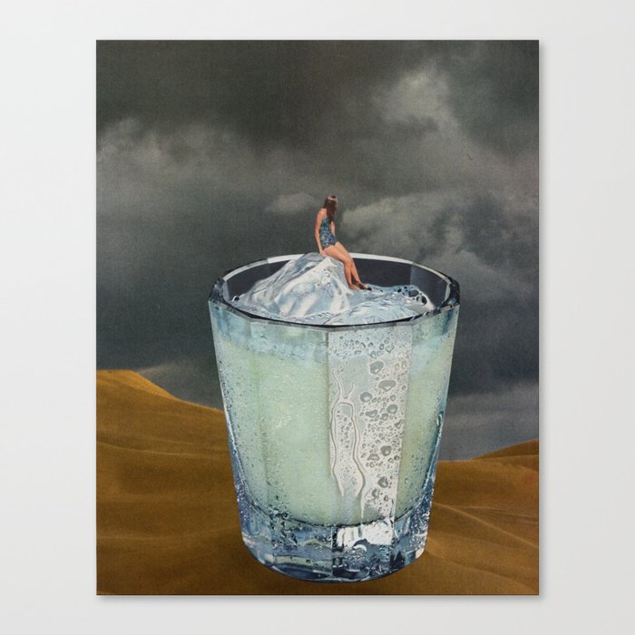 DRINK by Beth Hoeckel Canvas Print