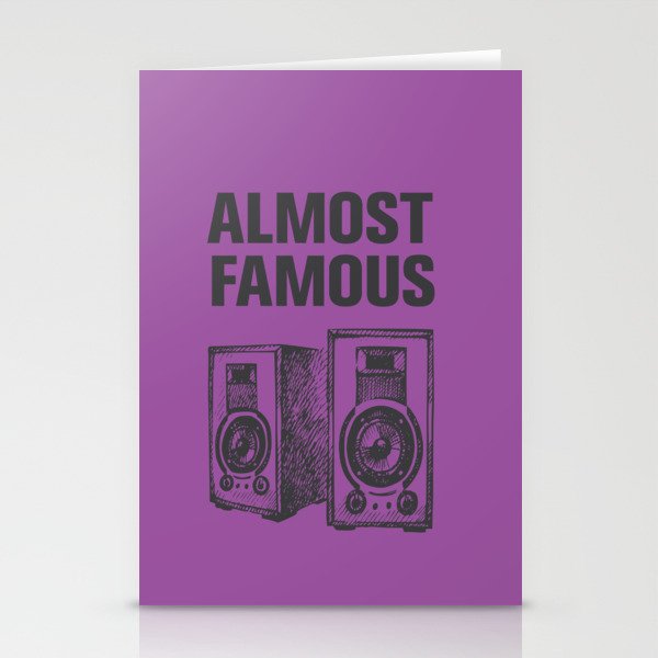 Minimally Almost Famous Stationery Cards