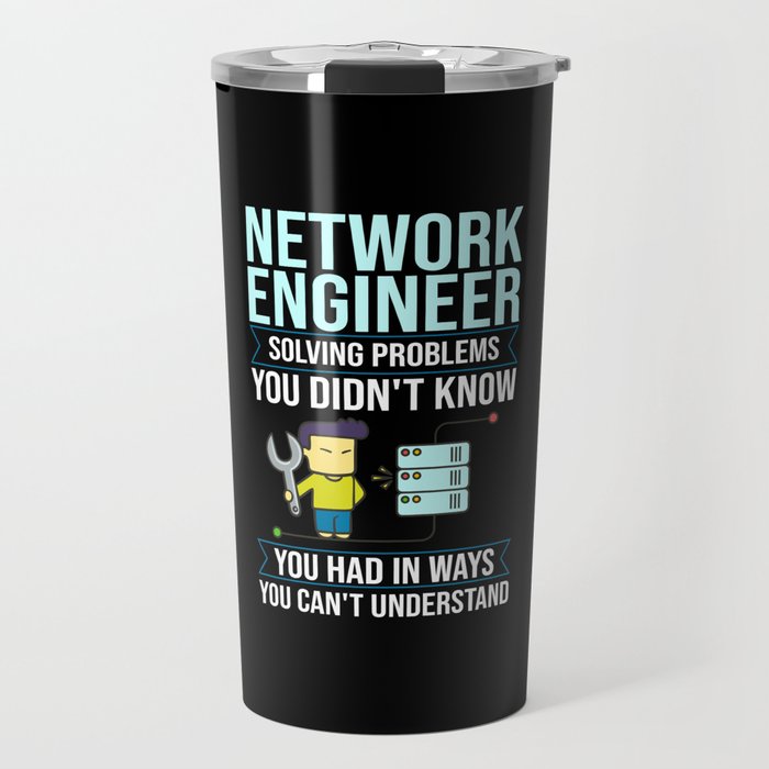 Network Engineer Director Computer Engineering Travel Mug