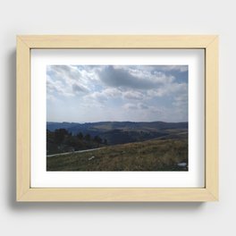 Mountains Recessed Framed Print