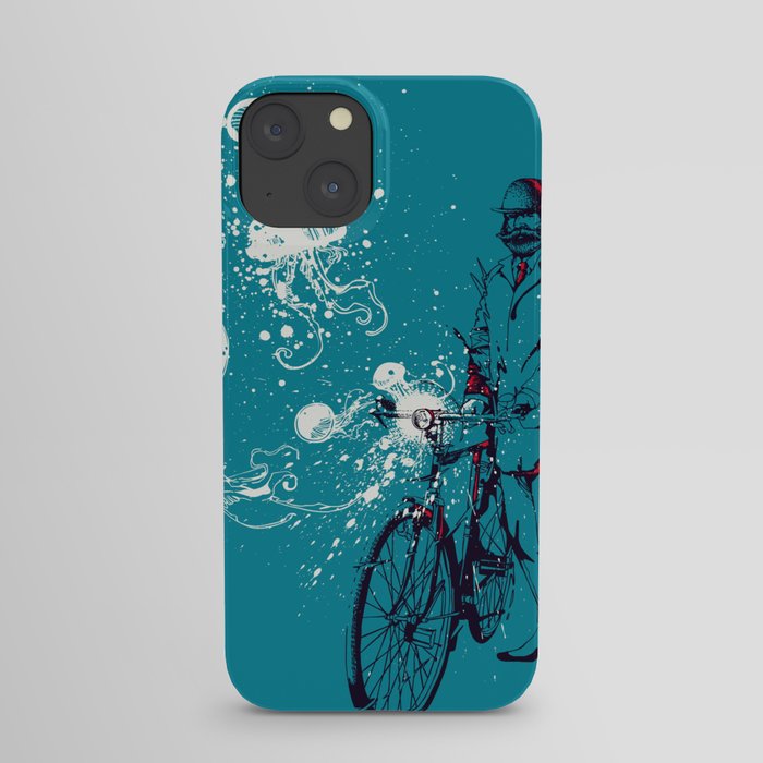 Journey in Blue iPhone Case