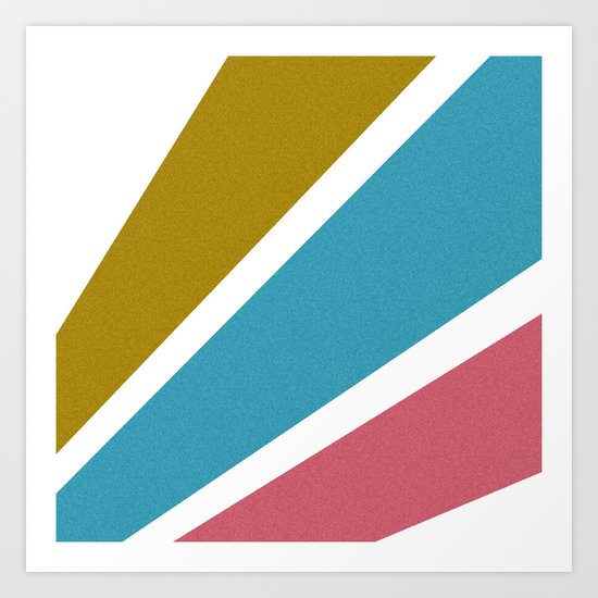 Color Burst Art Print