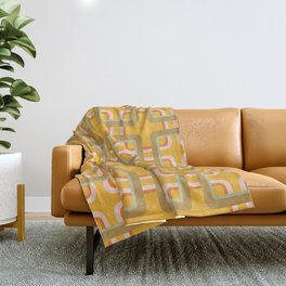 The Gold Room Throw Blanket