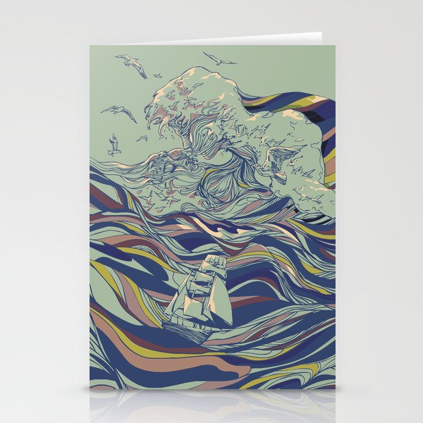 OCEAN AND LOVE Stationery Cards
