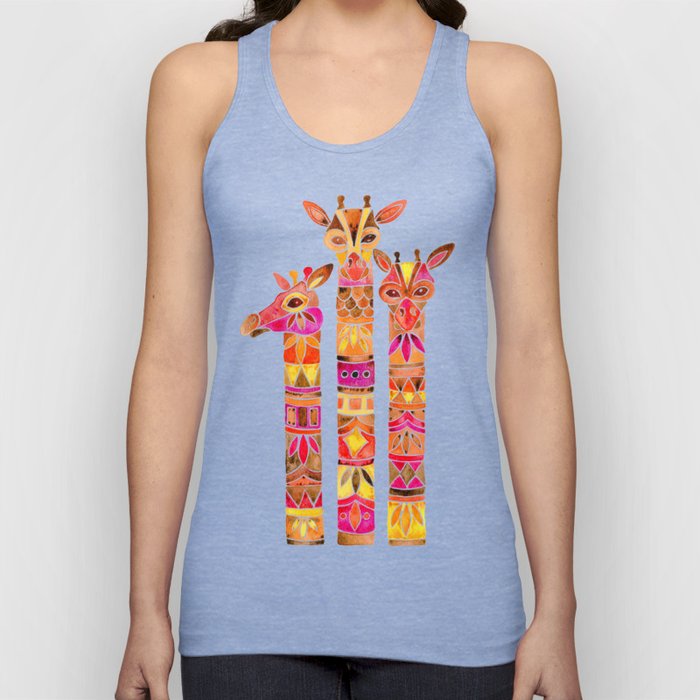 Giraffes – Fiery Palette Tank Top