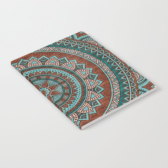 Hippie mandala 50 Notebook