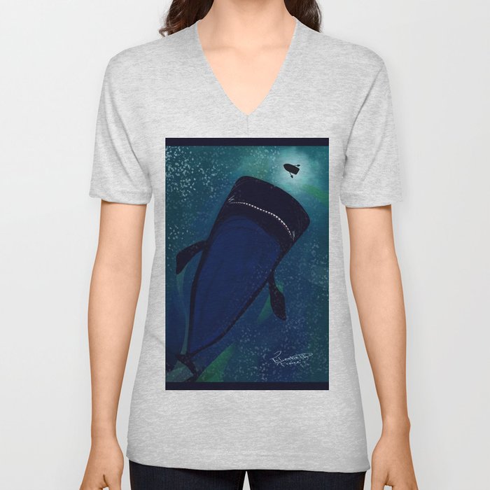 Beneath the Surface V Neck T Shirt