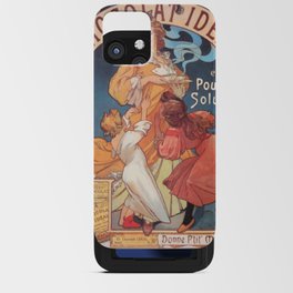 Mucha Chocolate Ideal Vintage Advertising High Resolution (Reproduction) iPhone Card Case