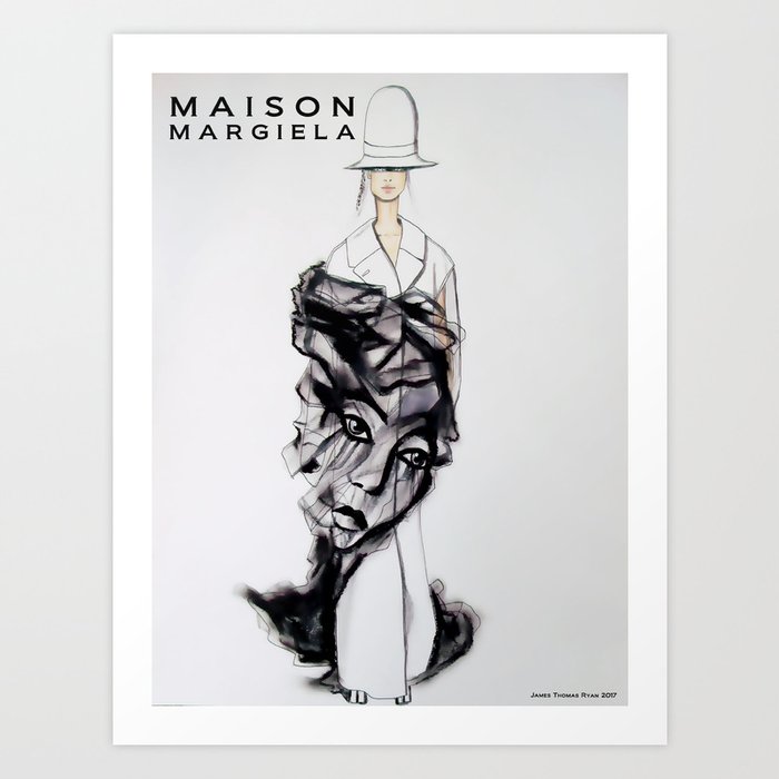 Look 24 Maison Margiela  'Replica' Collection Art Print