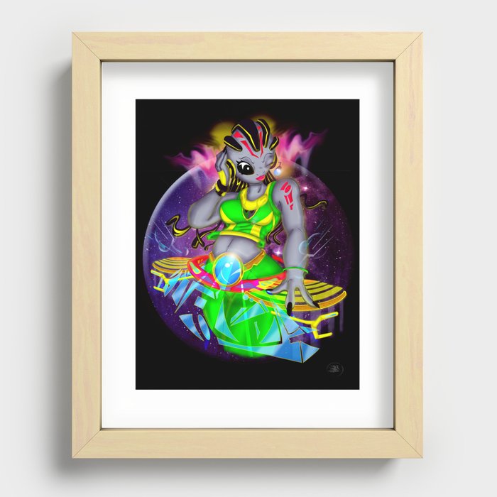 Universal Frequencies Recessed Framed Print