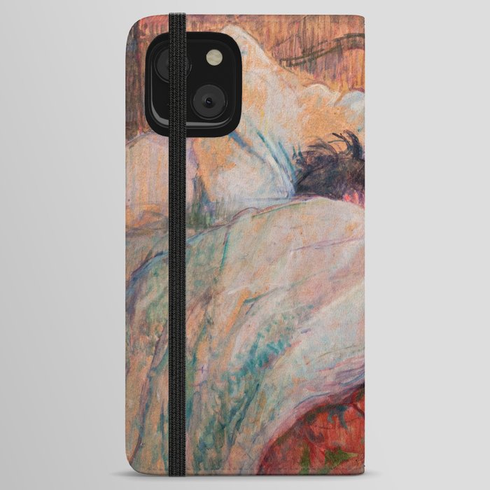 Toulouse-Lautrec - The Bed iPhone Wallet Case