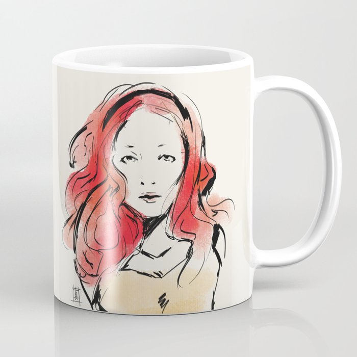 Orange Head Coffee Mug
