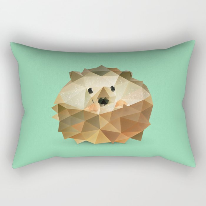 Hedgehog. Rectangular Pillow