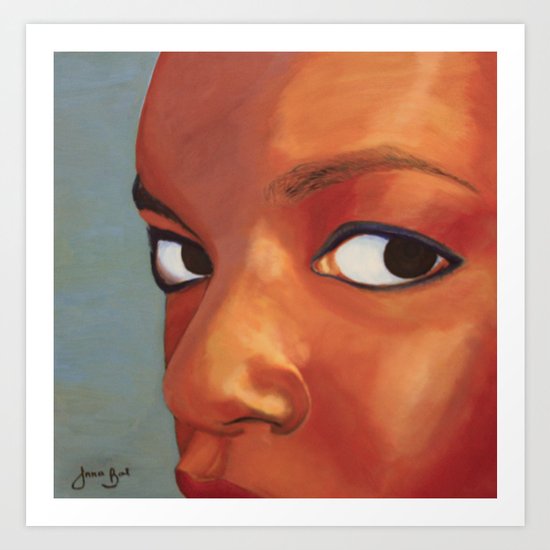Kenyan Queen Art Print