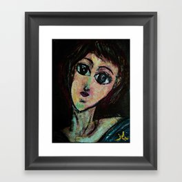 AWESOME GIRL Framed Art Print