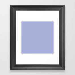 Agile Violet Framed Art Print