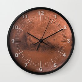 Mars Wall Clock