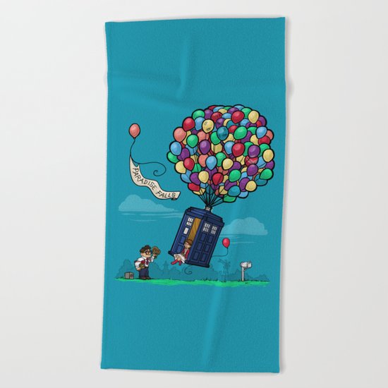 Come Along, Carl Beach Towel