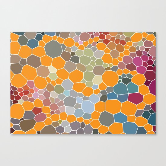 Exprimental Pattern XXIII Canvas Print