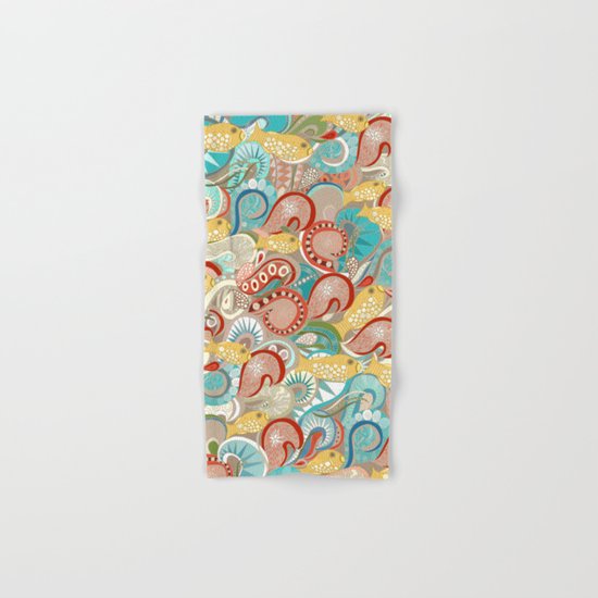 ocean waves Hand & Bath Towel