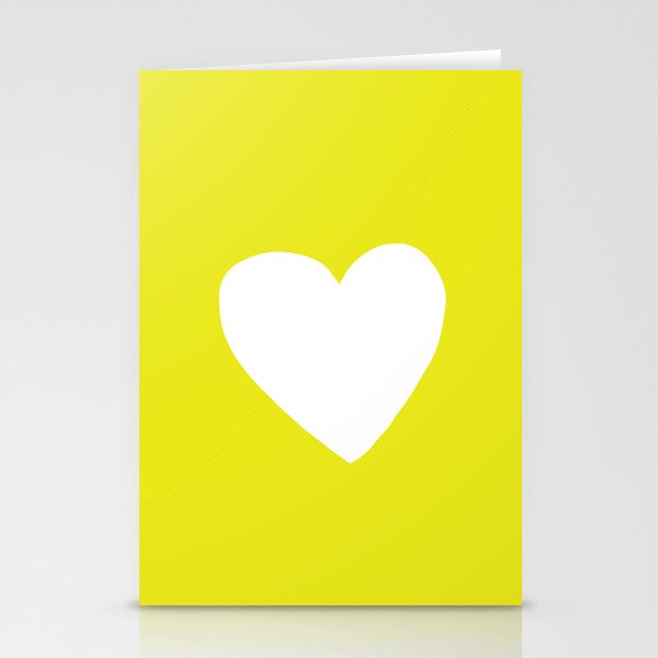 Sunshine Heart Stationery Cards