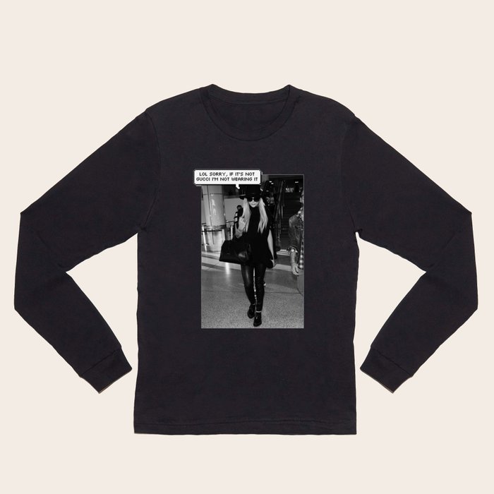 Gucci long sleeve black new arrivals