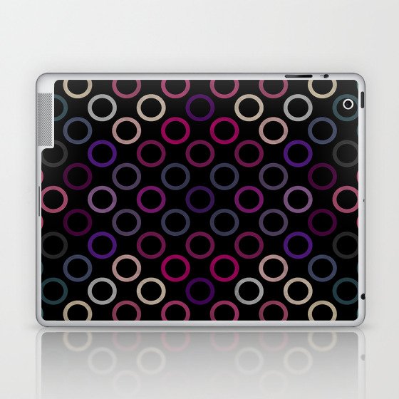 Colorful Circles VII Laptop & iPad Skin