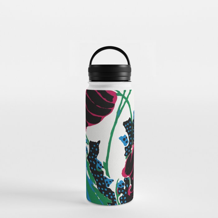 9 Motifs en couleur Water Bottle