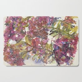Expressionistic Crepe Myrtle Cutting Board