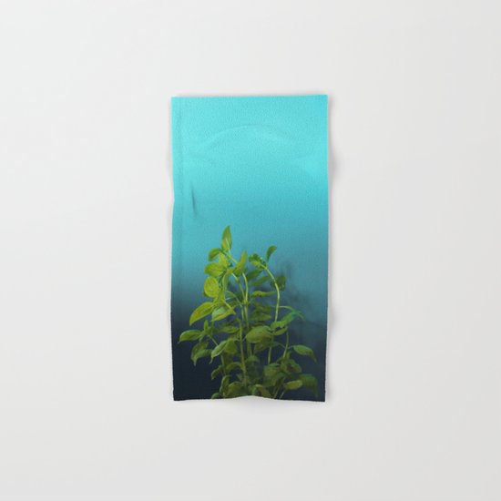 Shy and charming basil Hand & Bath Towel