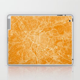 France, Lyon - Sunny City Map Laptop Skin